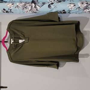 Military Green Maurices Blouse